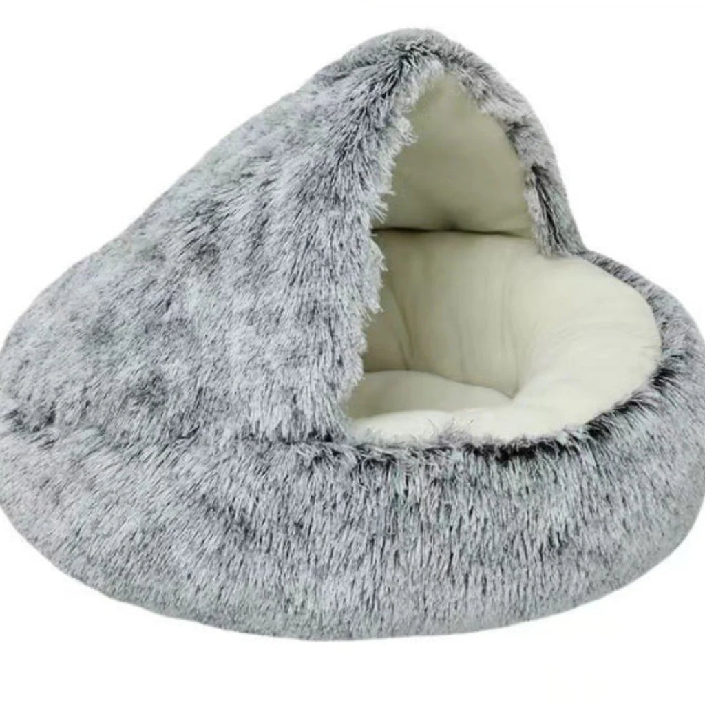 The Original 2-in-1 Calming Hooded Cave Bed