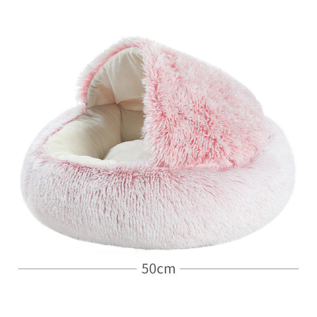 The Original 2-in-1 Calming Hooded Cave Bed